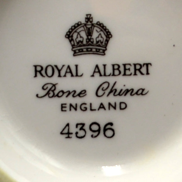 Royal Albert Regal Series 4396 Yellow Teacup and Saucer