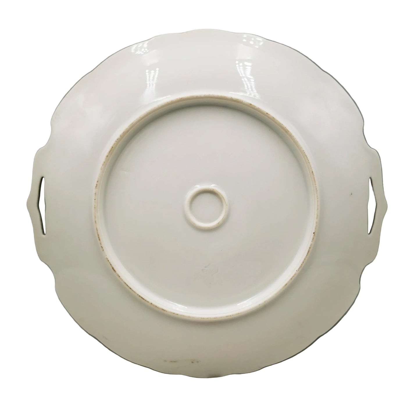 Beyer-and-Bock-Floral-Porcelain-China-Cake-Plate