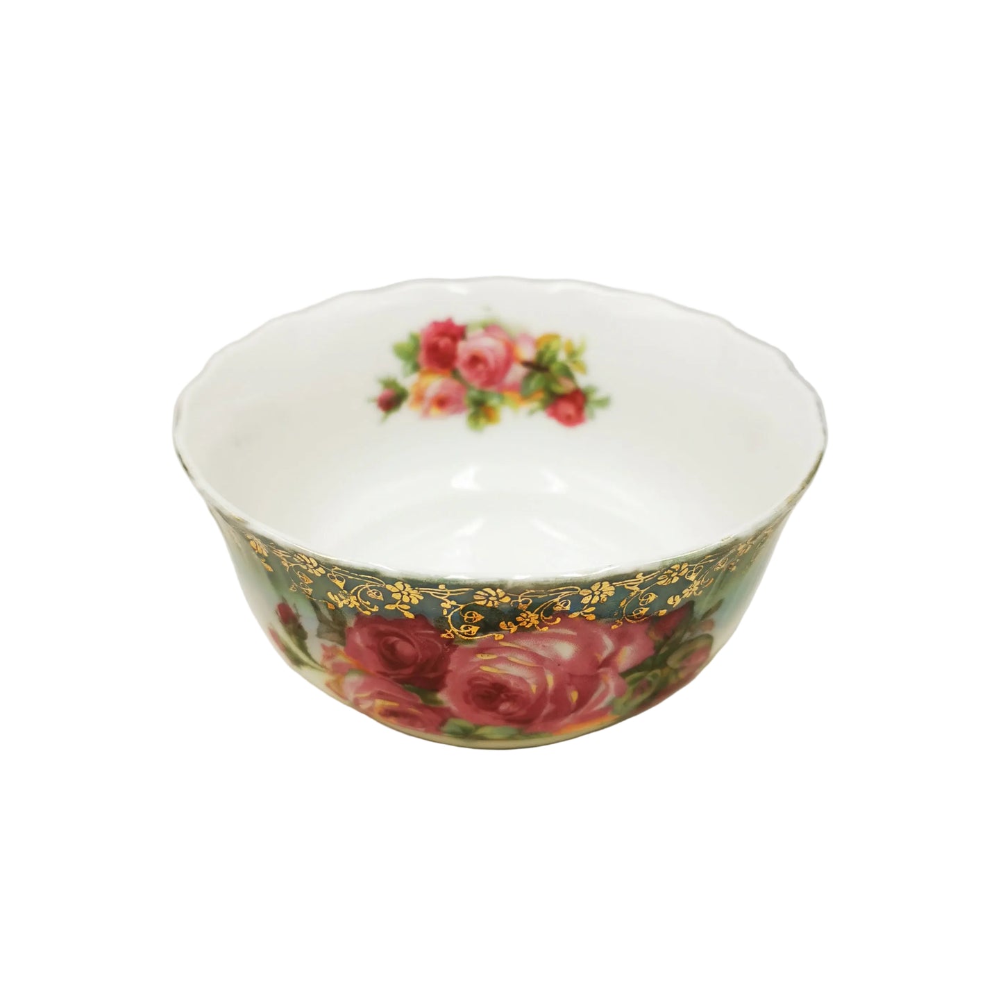 Beyer-and-Bock-Floral-Porcelain-China-Sugar-bowl
