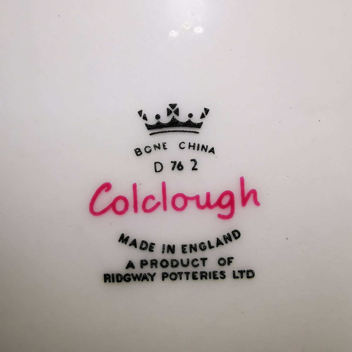 Colclough-Ridgway-Linden-China-8162-Dinner-Plate-1955-1964