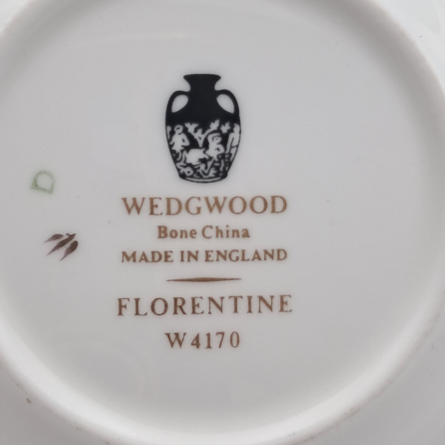 Florentine back stamp