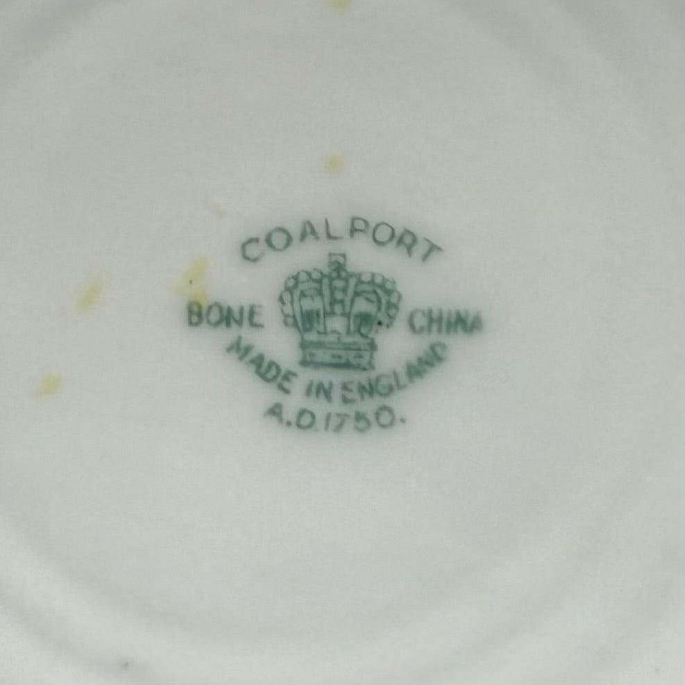 Antique Coalport Floral China part Tea Set