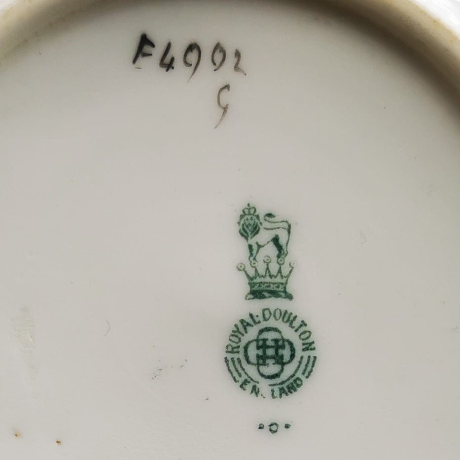Antique Royal Doulton China Temple E4902 Sugar Bowl