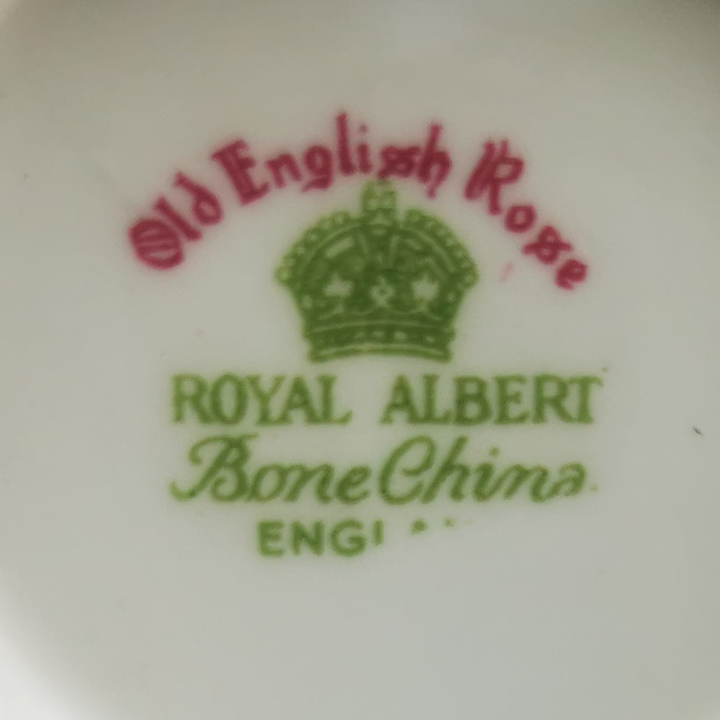Royal Albert Old English Rose China Breakfast Cup and Saucer