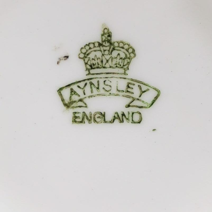 Aynsley China Indian Tree 1173 Demitasse Coffee Cup and Saucer