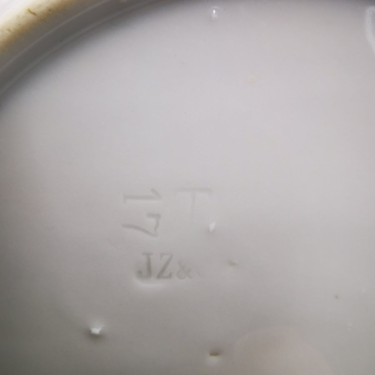 Antique J Zeidler & Co Bavarian Porcelain Side Plate 1910-1917
