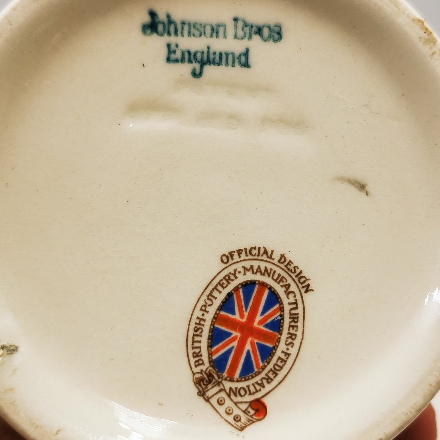 Johnson Bros 1935 Silver Jubilee Mug George V & Queen Mary