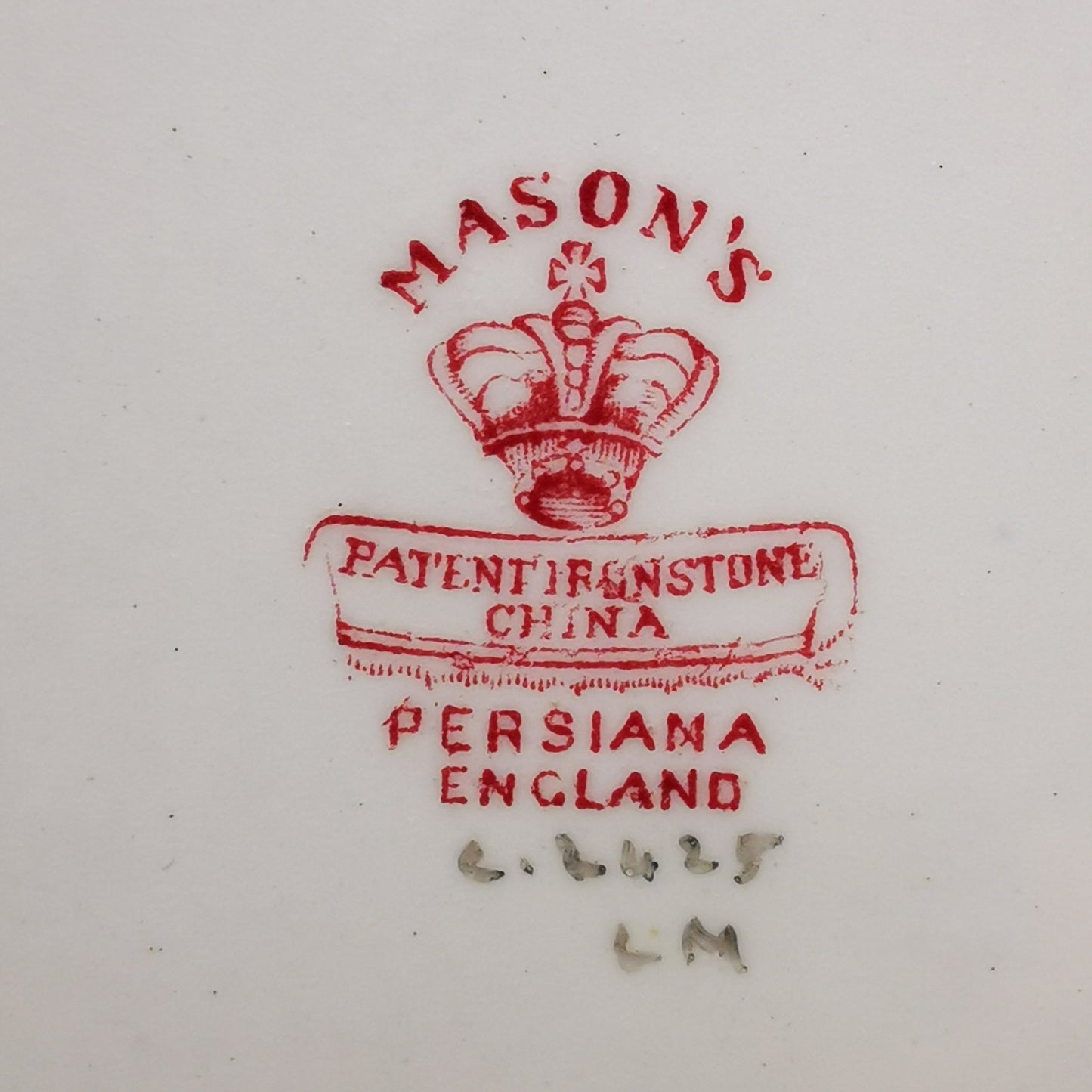 Mason's-China-Persiana-Dinner-Plate