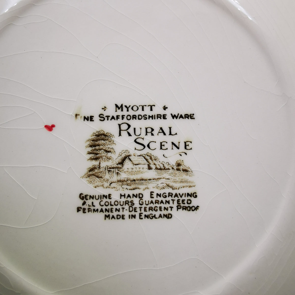 Myott-China-Rural-Scene-English-Cake-Plate