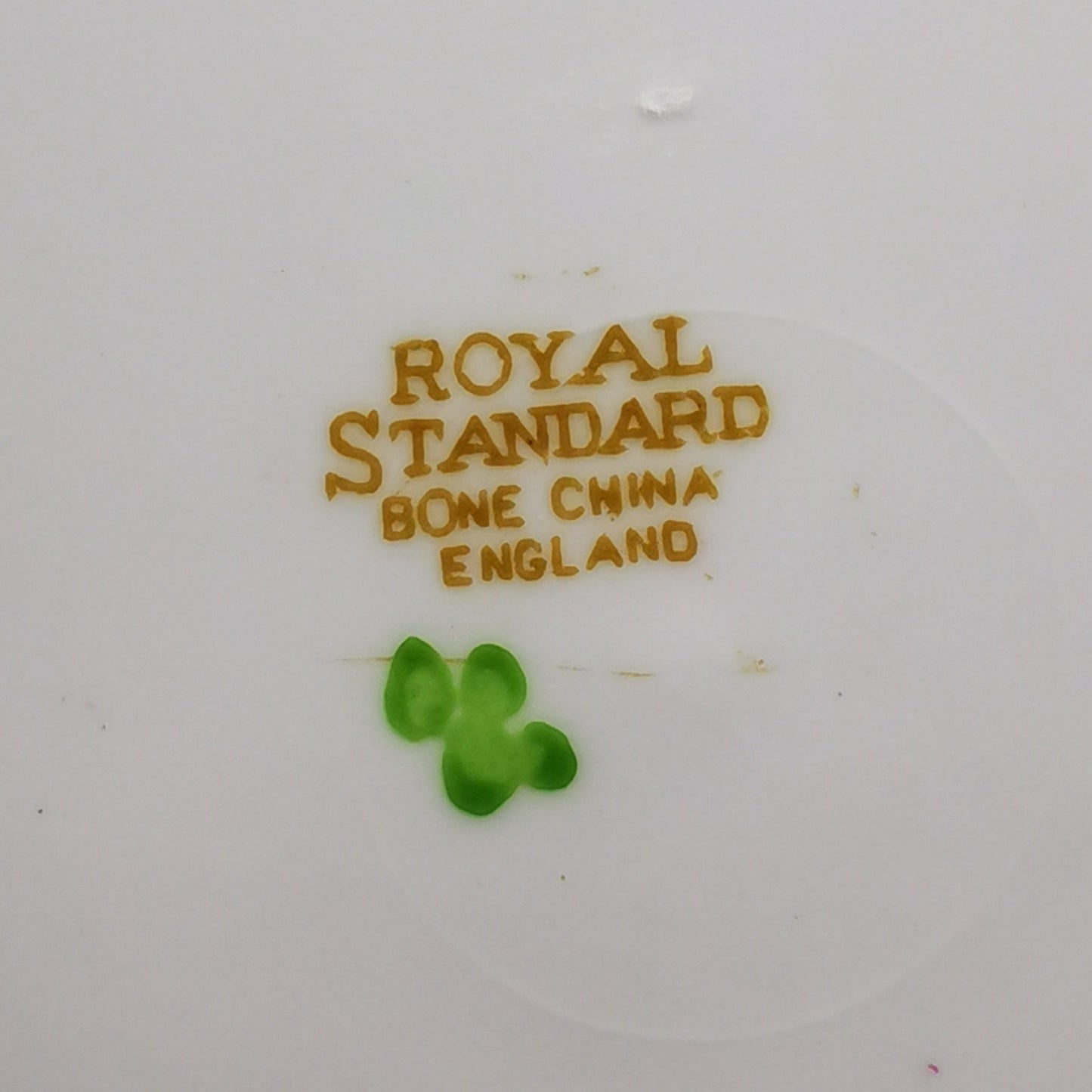 Royal Standard Bone China Poppies Hand Coloured Cake Plate