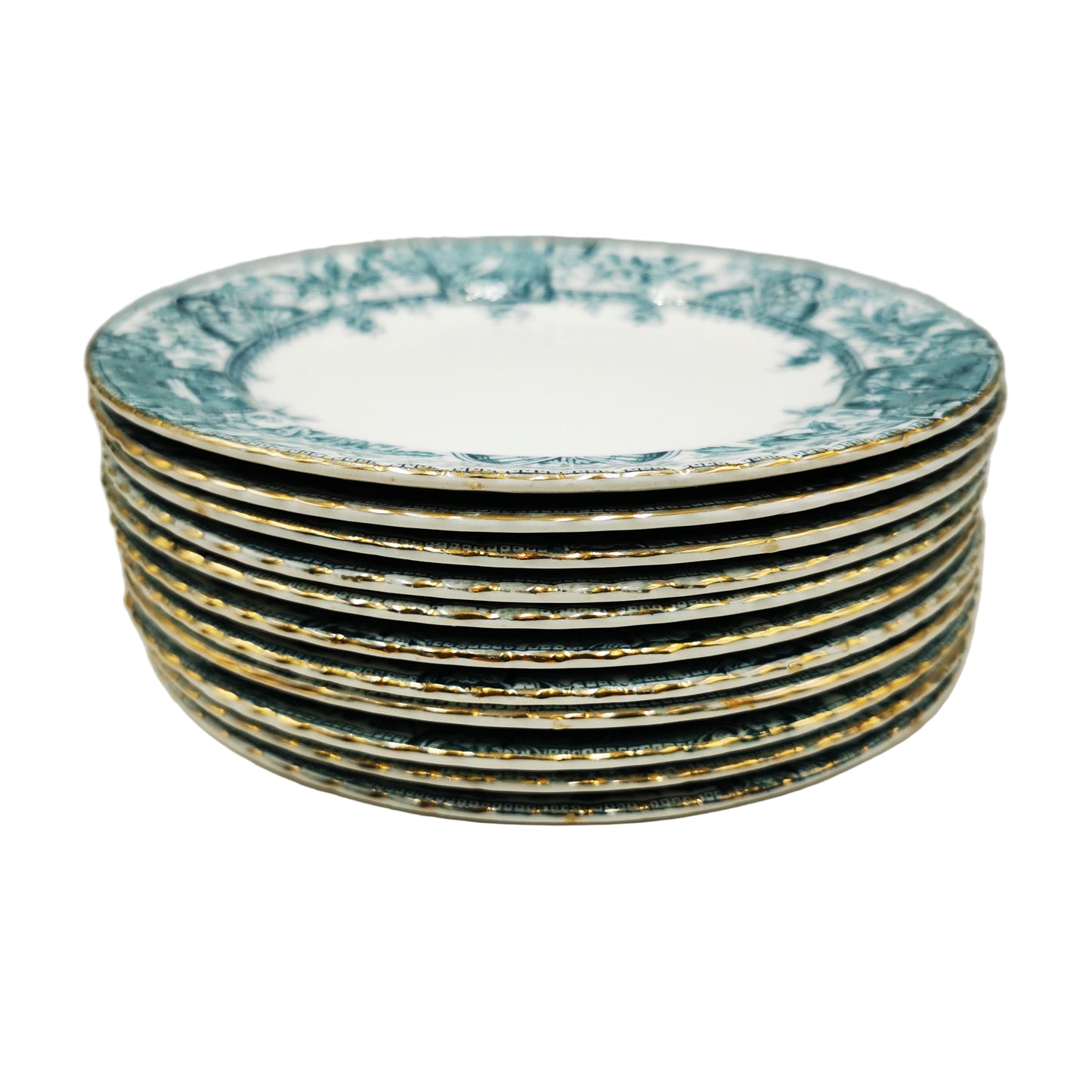 Wallis Gimson & Co Alexandria Antique Blue and White China Side Plate 1885