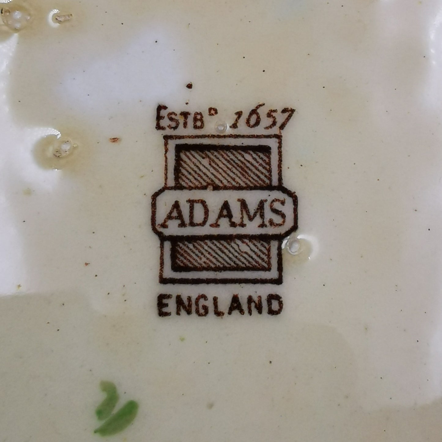 Adams Cries of London China Dinner Plate New Mackerel