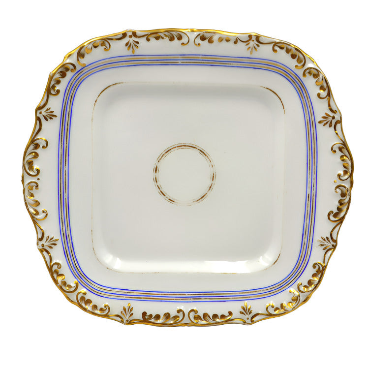 antique porcelain serving plates