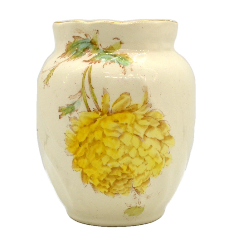 Antique Sampson Bridgwood & Son China Chrysanthemum Vase