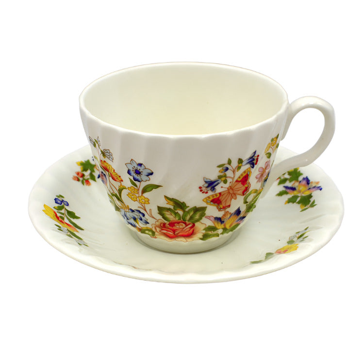 Aynsley China Cottage Garden Teacup and Saucer – Vintage Farmhouse