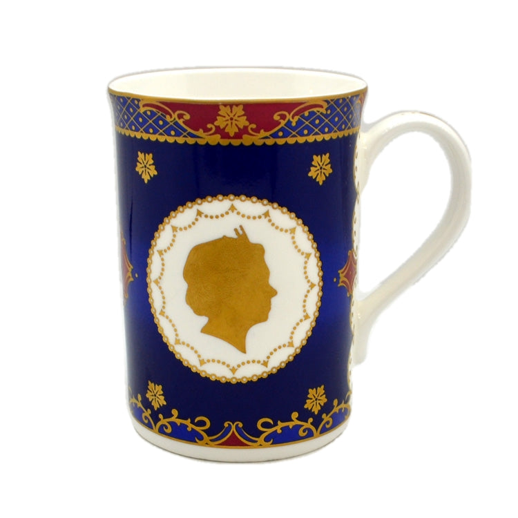 Royal Worcester China 2013 50th Anniversary Coronation Mug