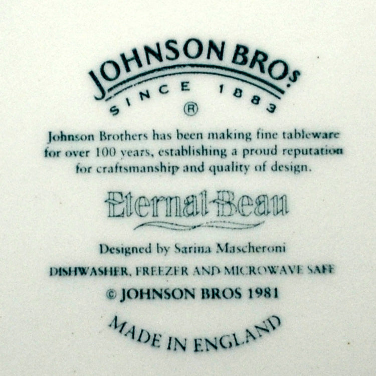 Johnson Brothers China Eternal Beau Dessert Plate