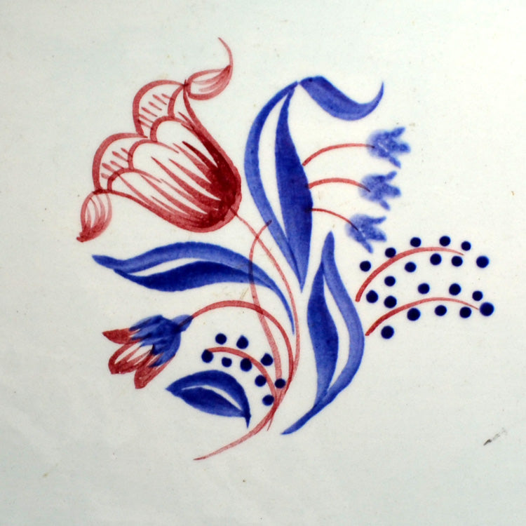 Adams Calyx Wear China Georgian Tulip 2609 14-inch Platter