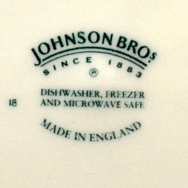 Johnson Brothers Blue Indies Blue and White China Small Dessert Bowl