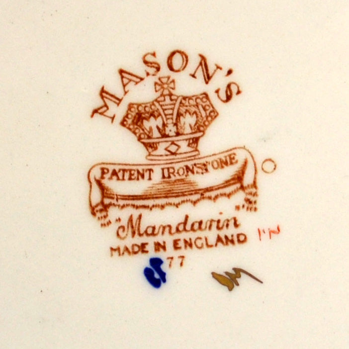 Masons Mandarin Ironstone China 10-inch Dinner Plate