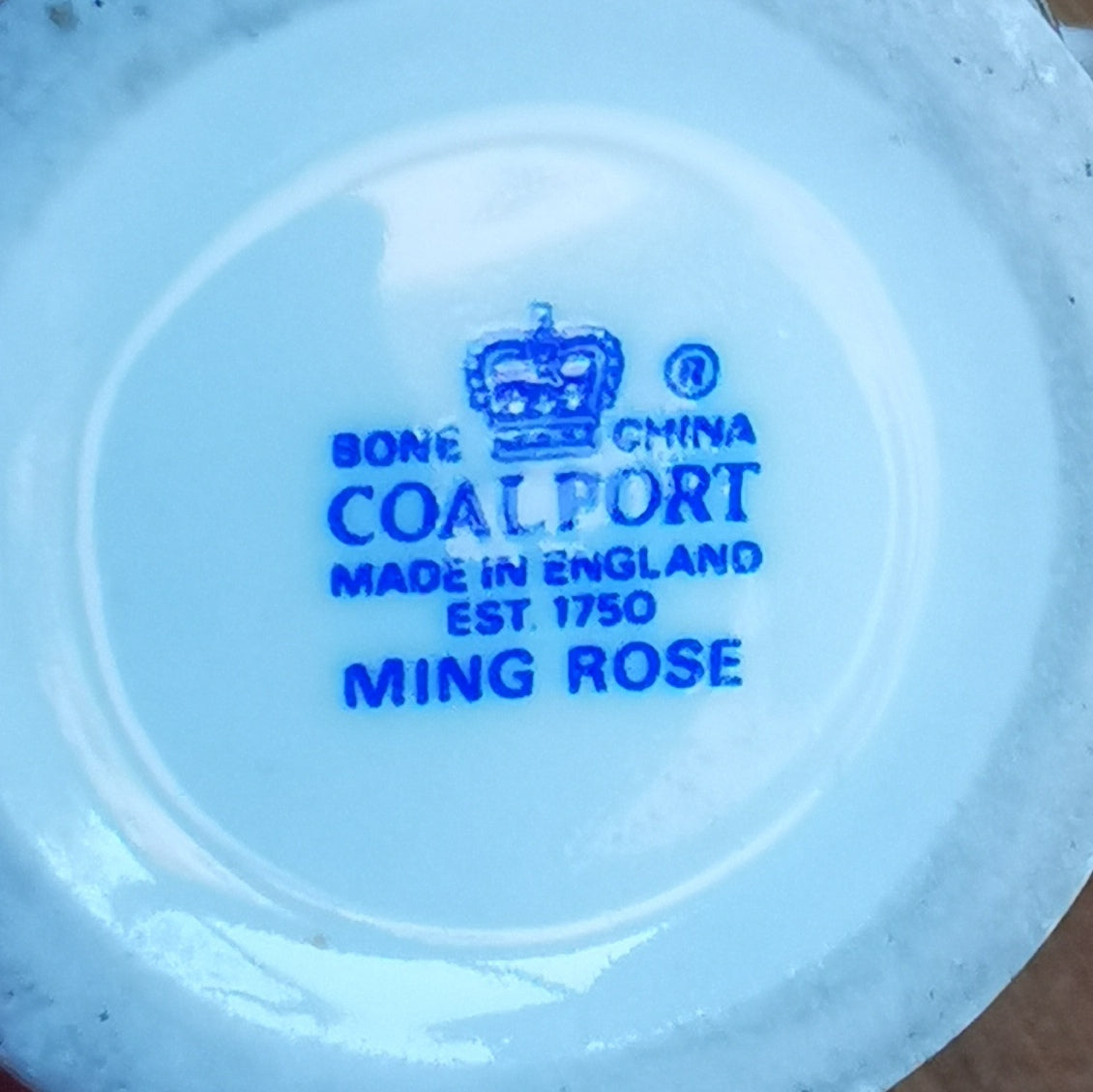 Coalport China Ming Rose Jug Shape Bub Vase