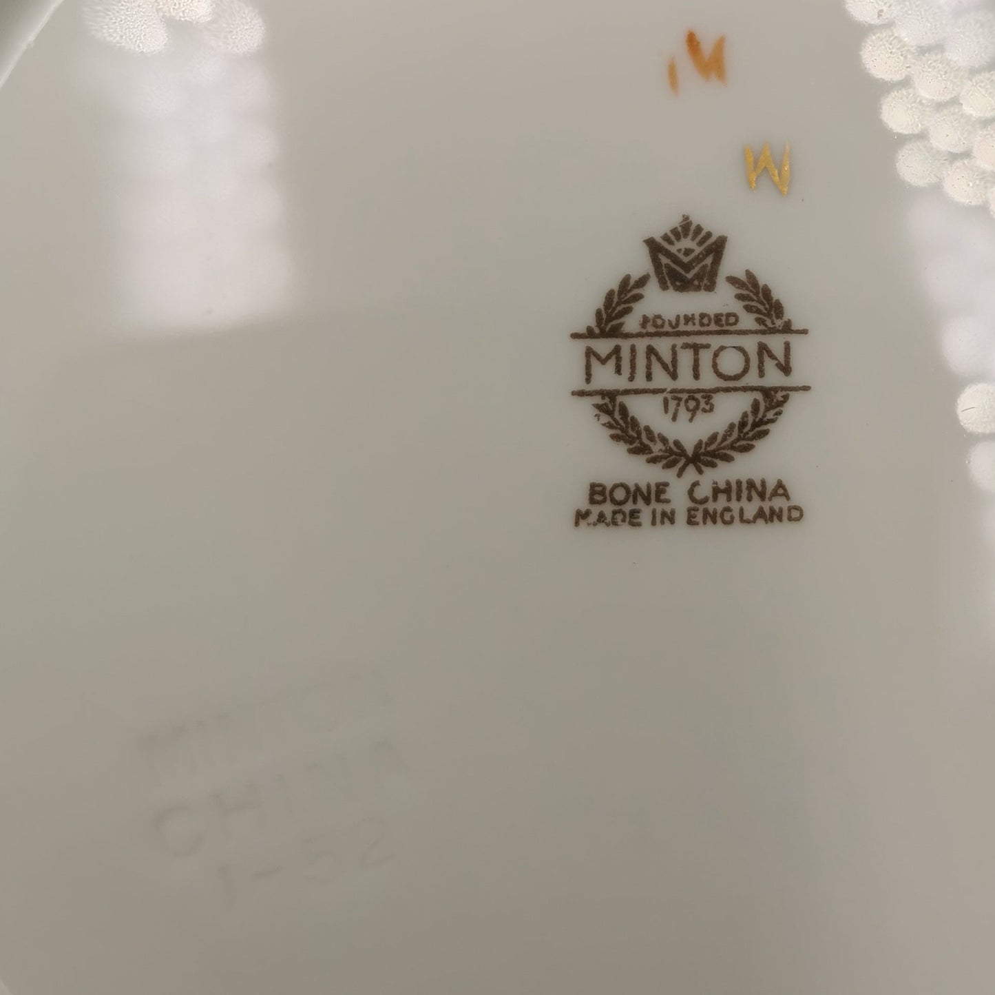 Minton Fluted Pale Green and White China