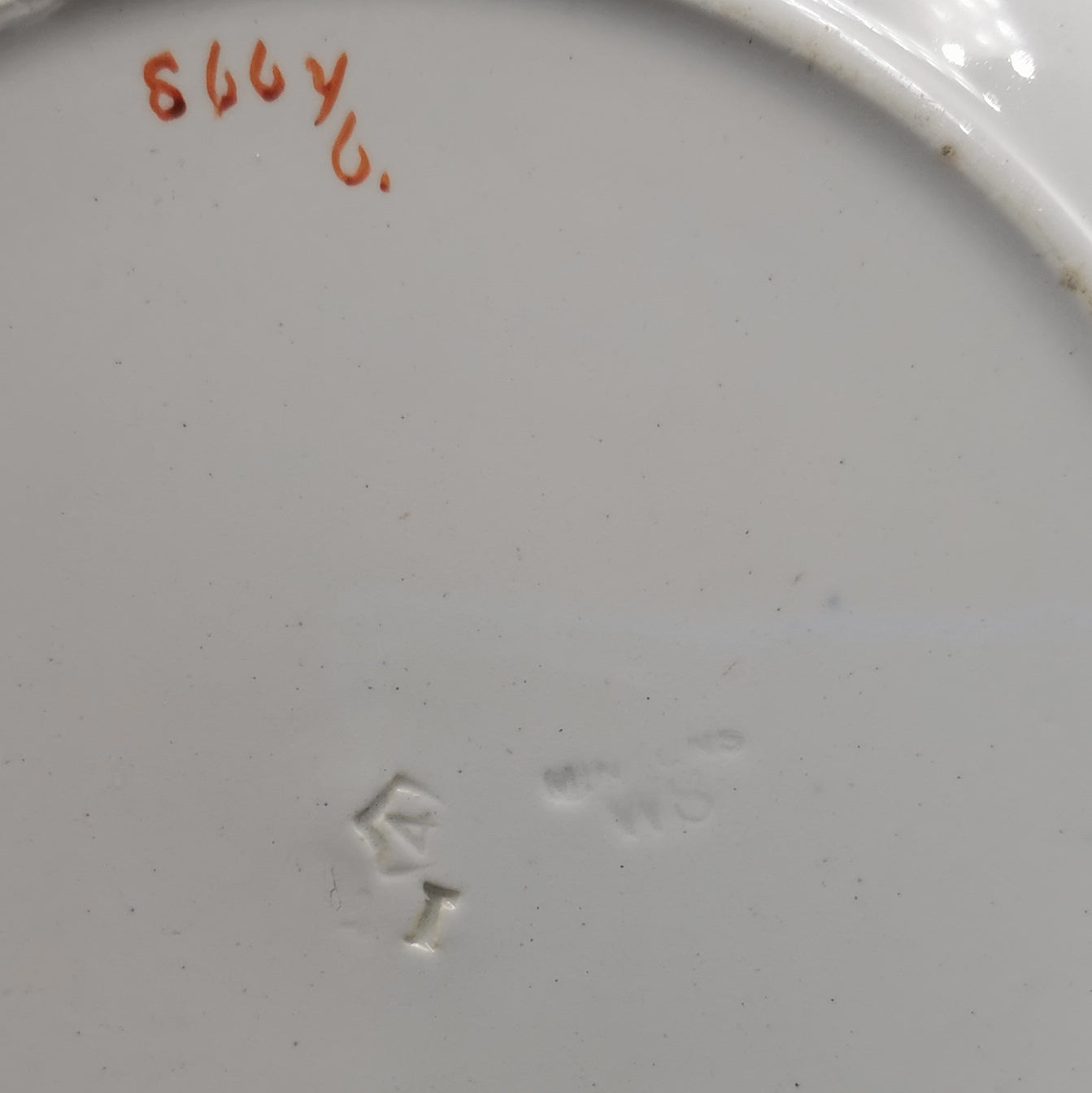 Mintons China Lyre 8667 BB New Stone English Rimmed Soup Bowl