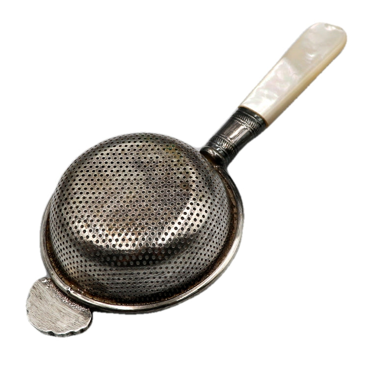 Antique Mother of Pearl Handled Tea Strainer