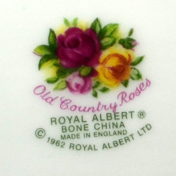 Royal Albert Old Country Roses China Dessert Plate post 1972