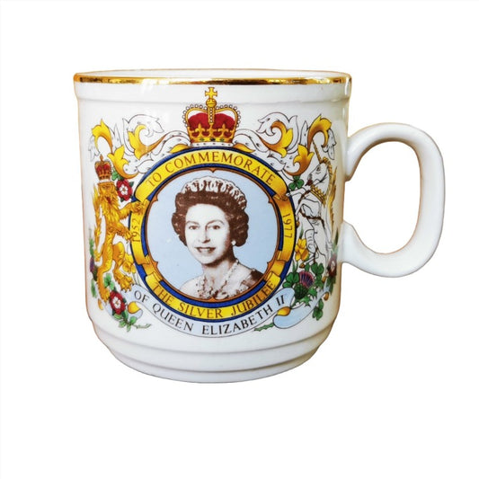 Churchill China Queen Elizabeth II Silver Jubilee Mug 1977
