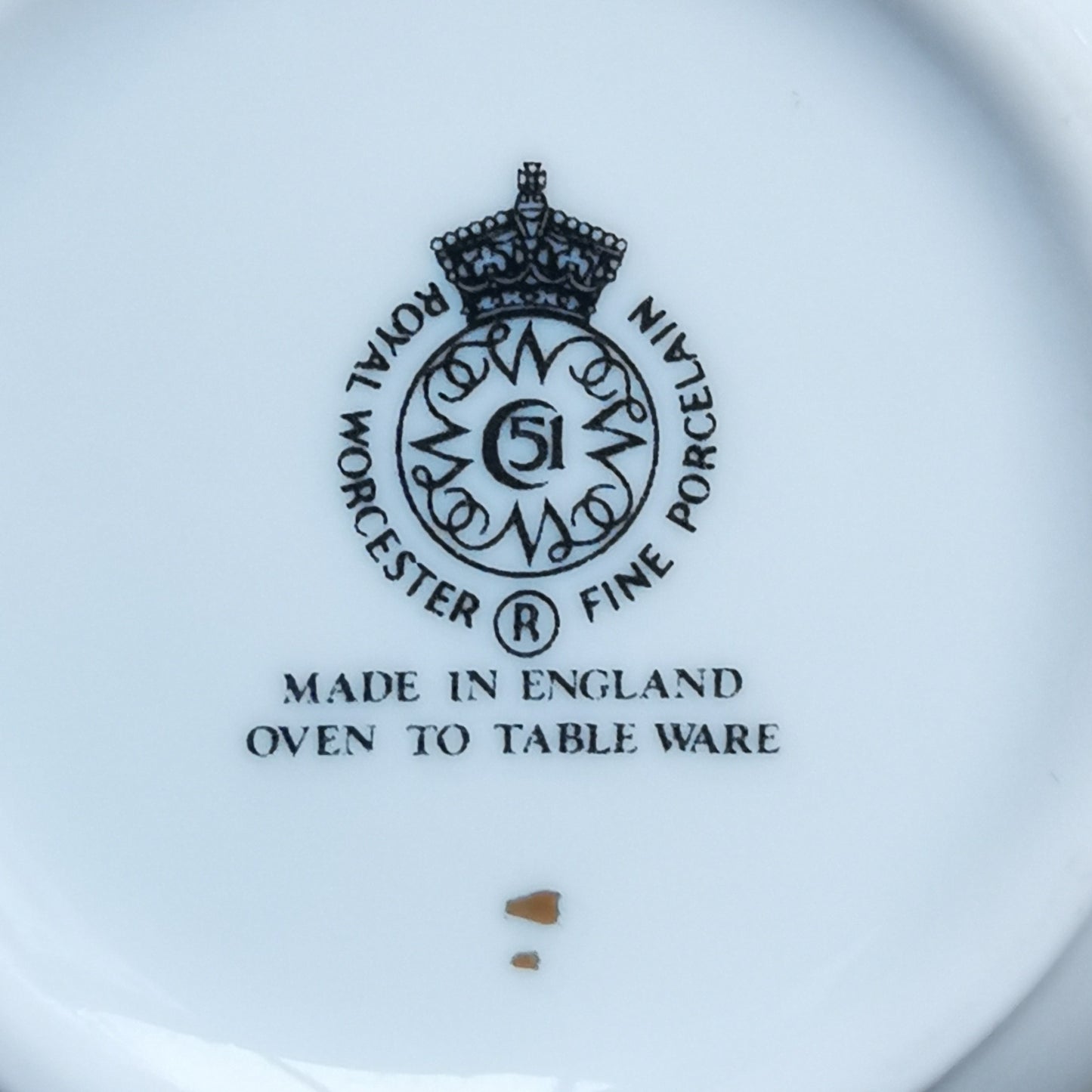 Royal Worcester China Evesham Gold Teacup