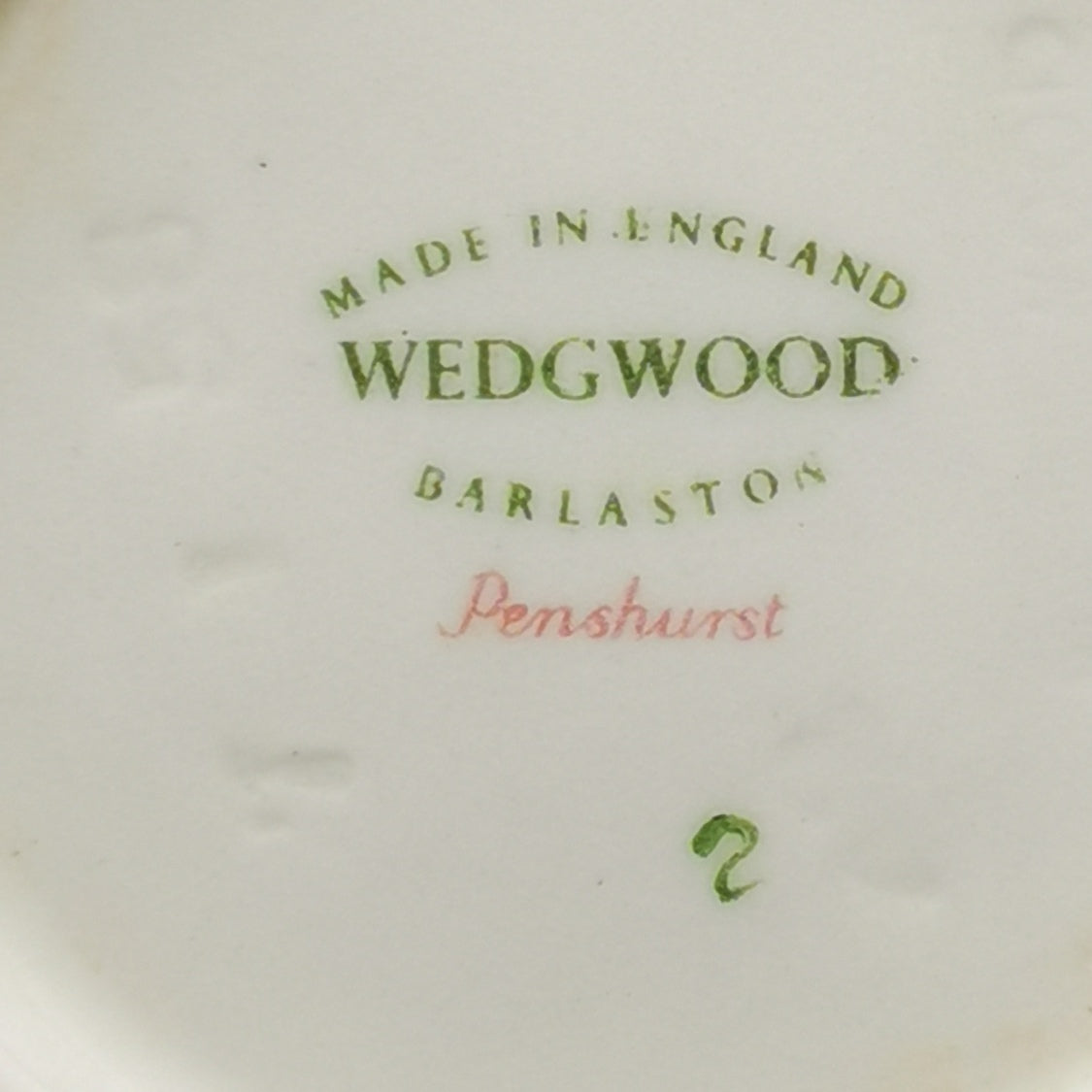 Wedgwood Penshurst China Milk Jug