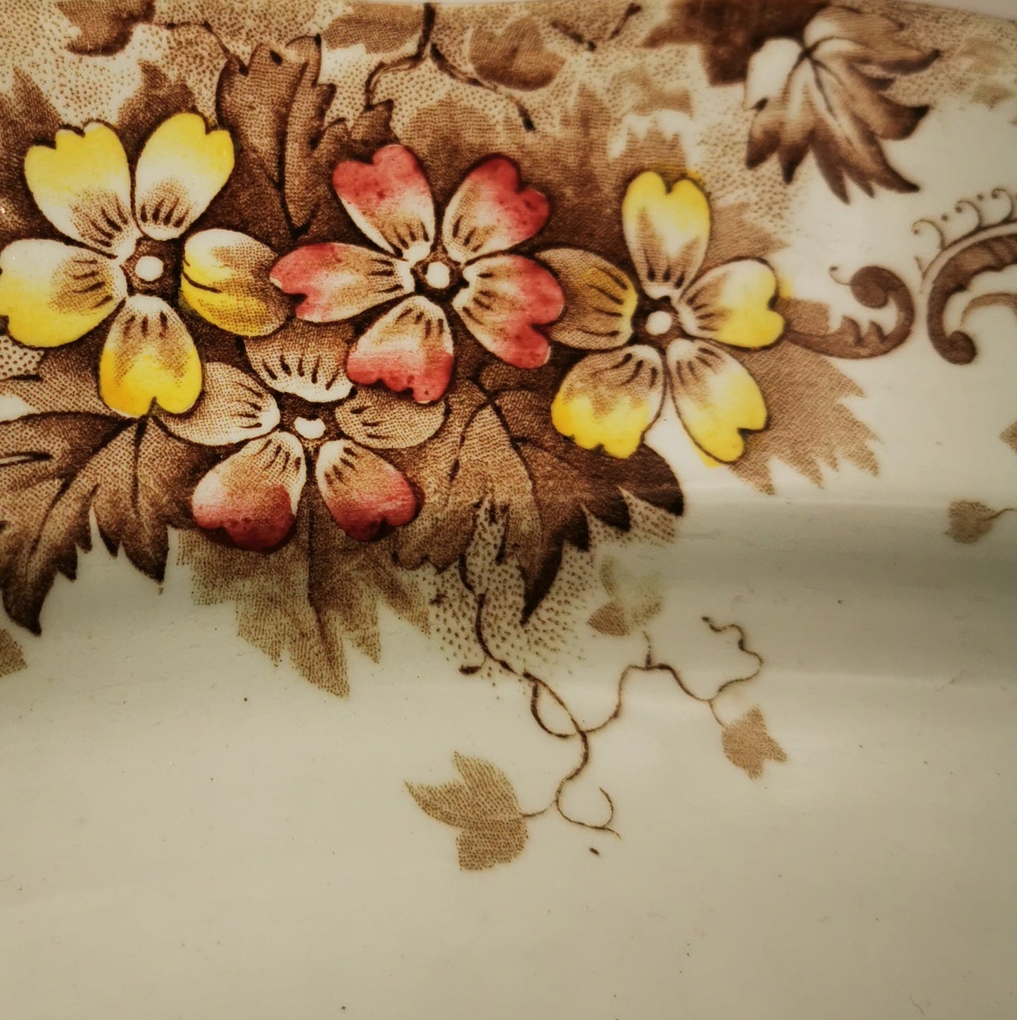 Antique J H Weatherby Durability Ware China 212857 Platter