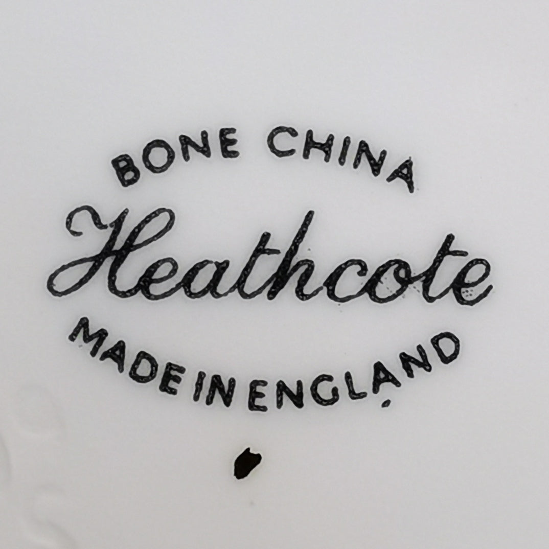 Heathcote Pink Ground Floral China 5190 pattern Teacup & Saucer