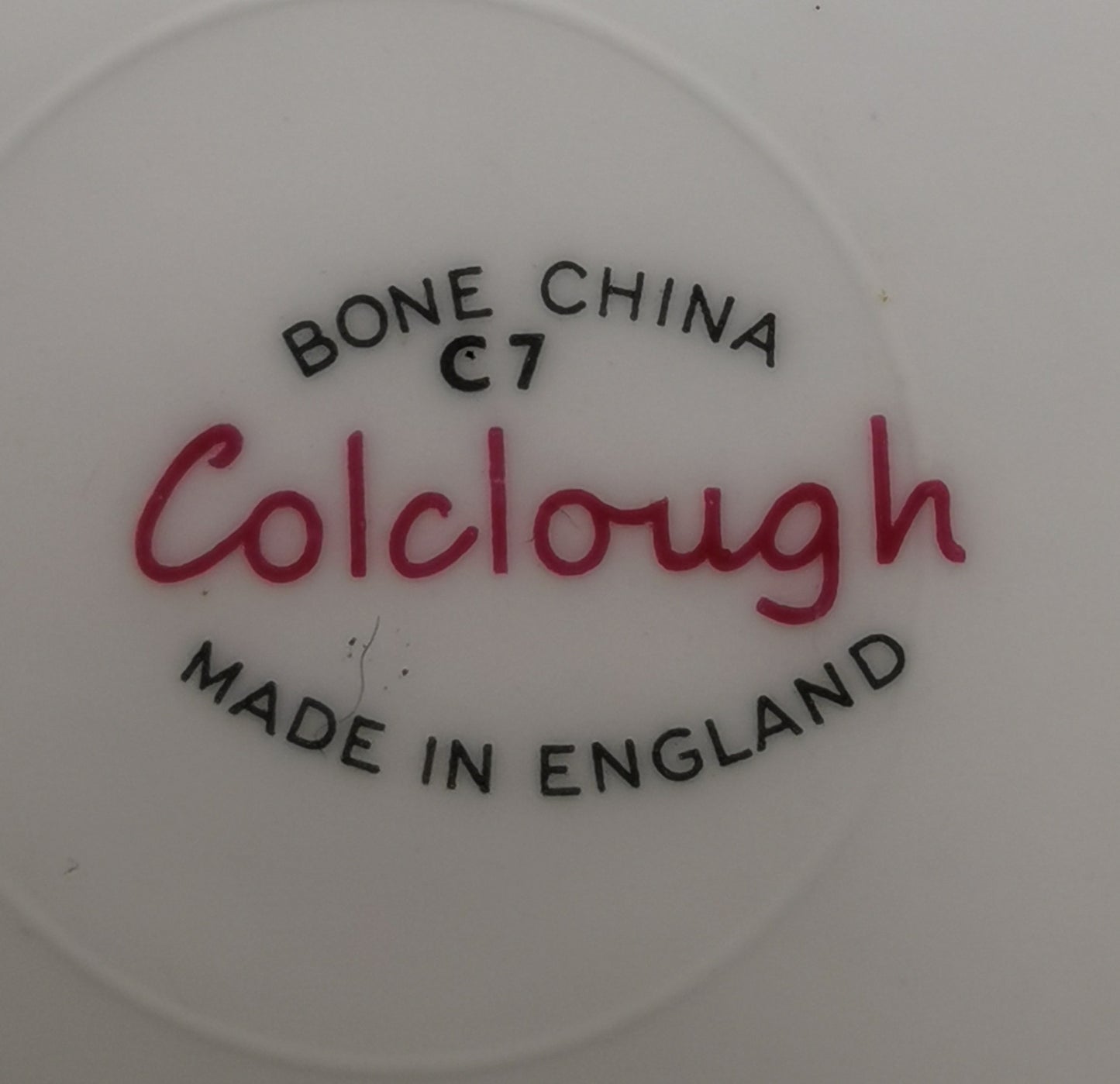 Colclough Blue Acorn China 7582 Cake Plate