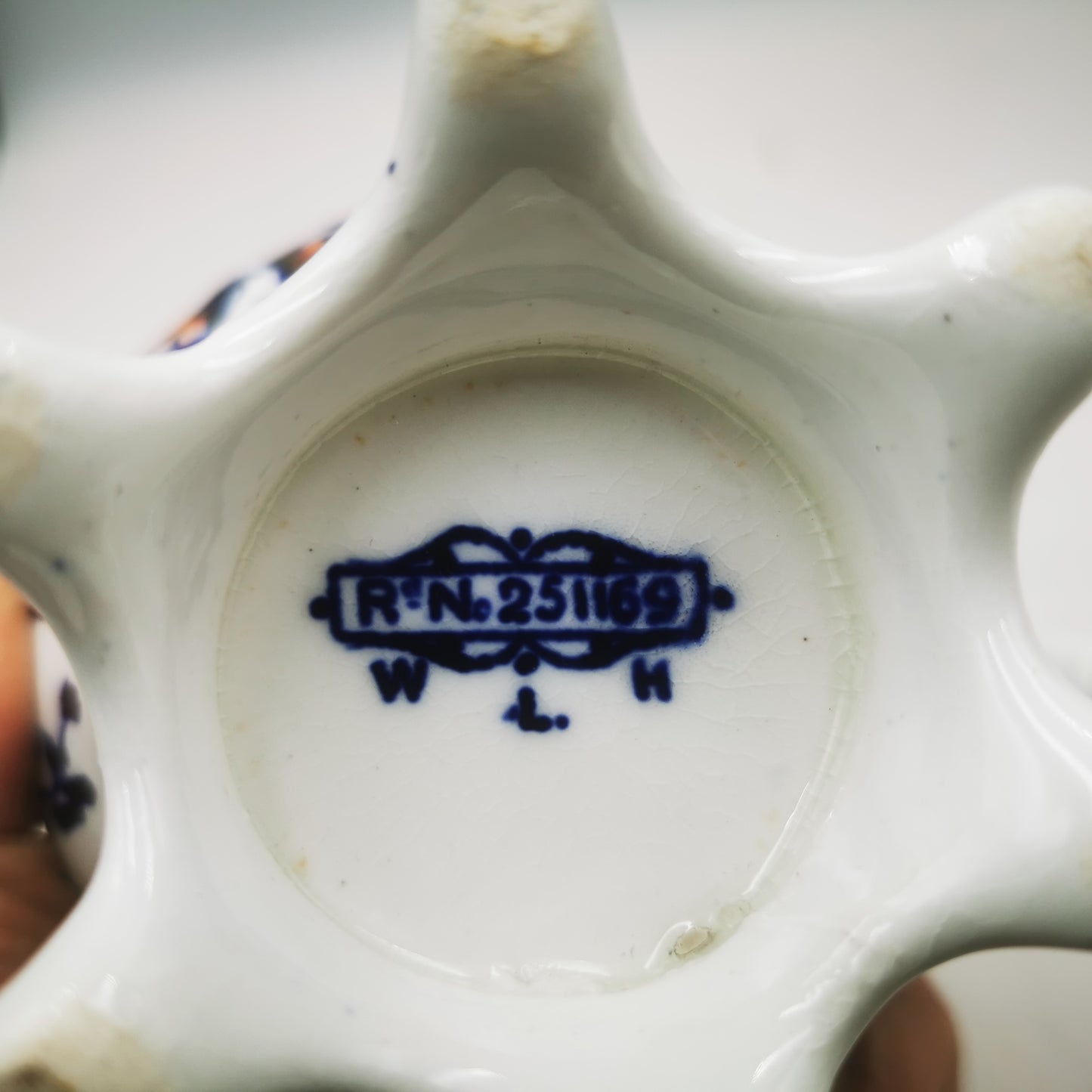 Antique William Hudson Imari 251169 China Milk Jug