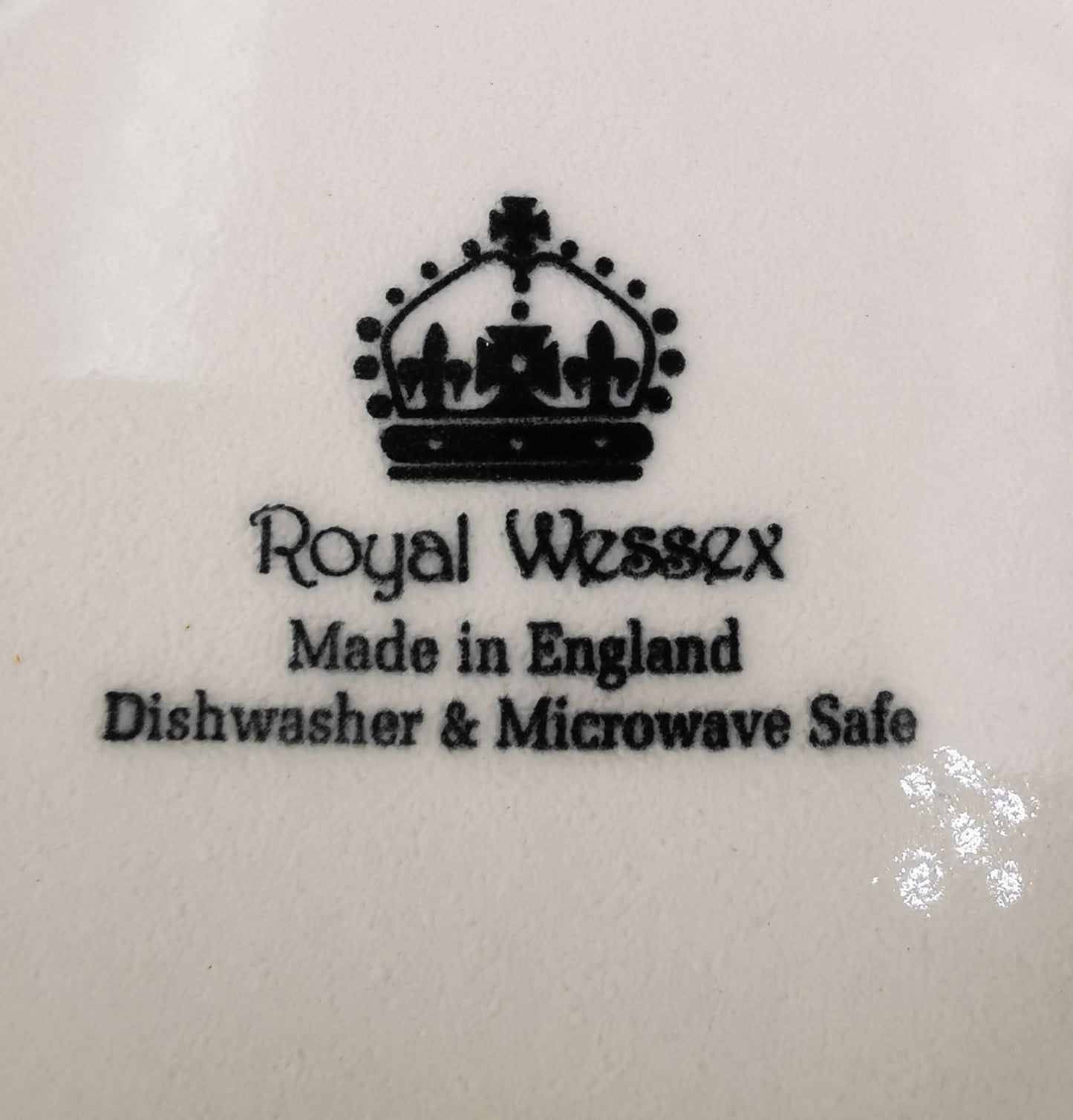 Royal Wessex Ironstone China Blue Willow Cereal Bowl