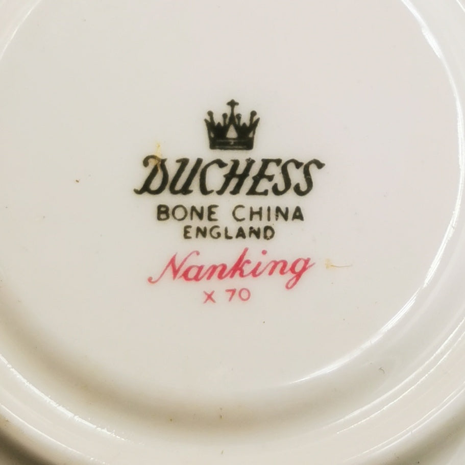 Duchess China Nanking Pattern Demitasse Coffee Saucer
