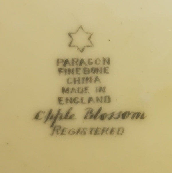 Antique Paragon China Apple Blossom G746 Sugar Bowl