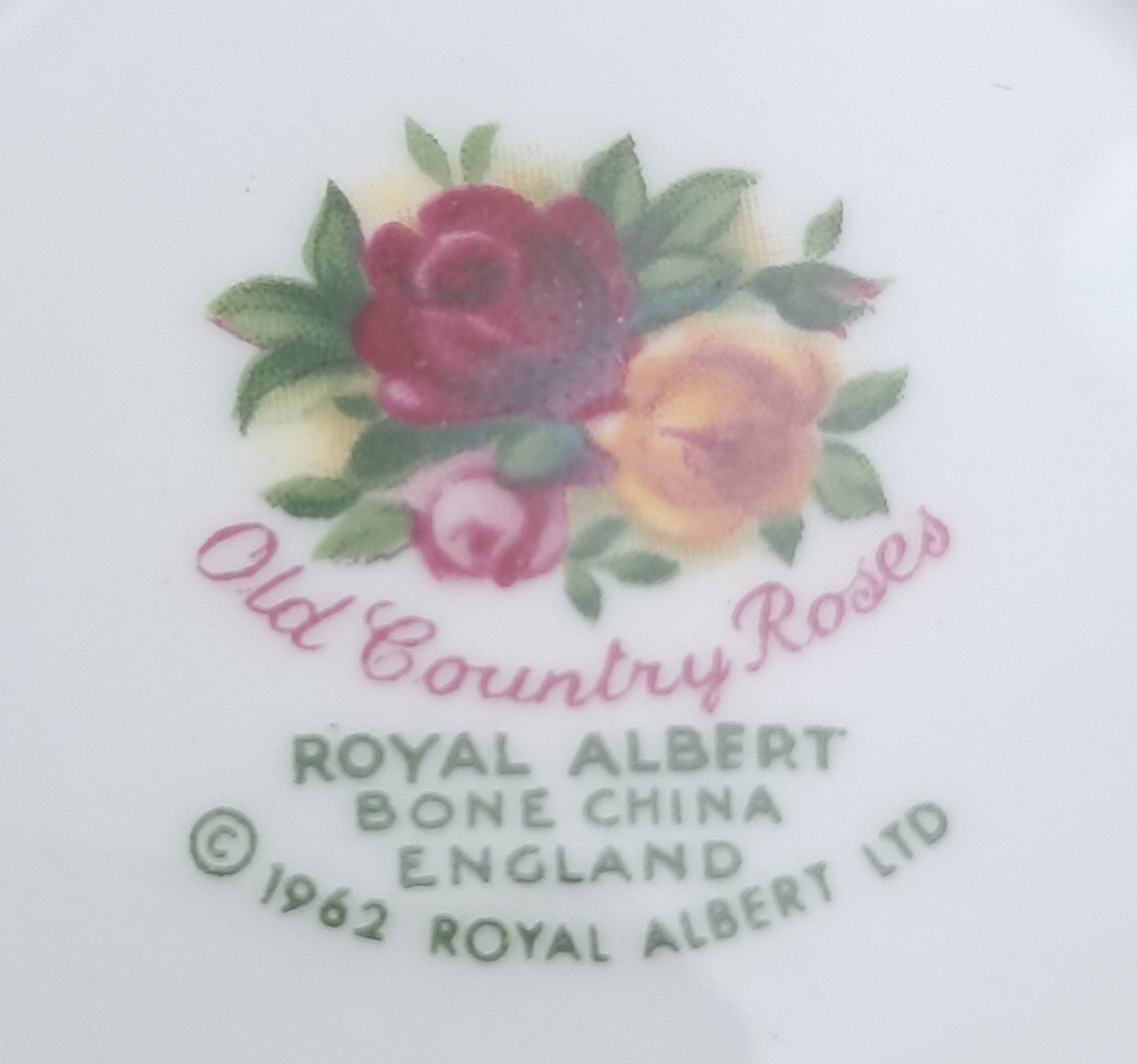 Royal Albert China Old Country Roses Small Sugar Bowl post 1972