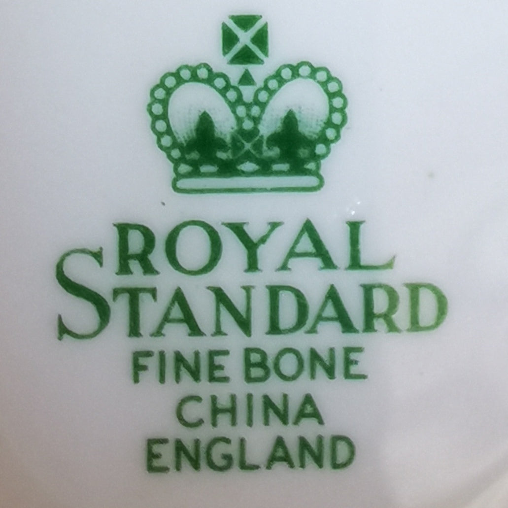 Royal Standard Bone China Floral Teacup Trio