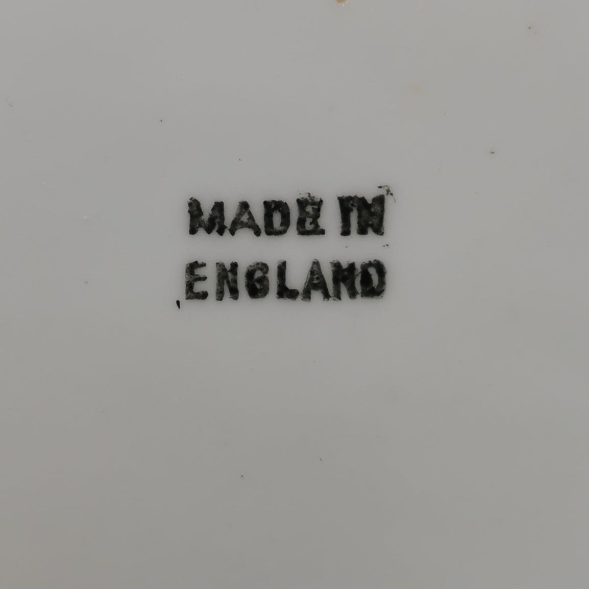 English Floral China Teacup Saucer & Side Plate