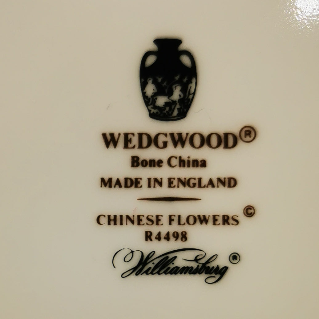 Wedgwood China Chinese Flowers R4498 6-1/8th-inch Side Plate