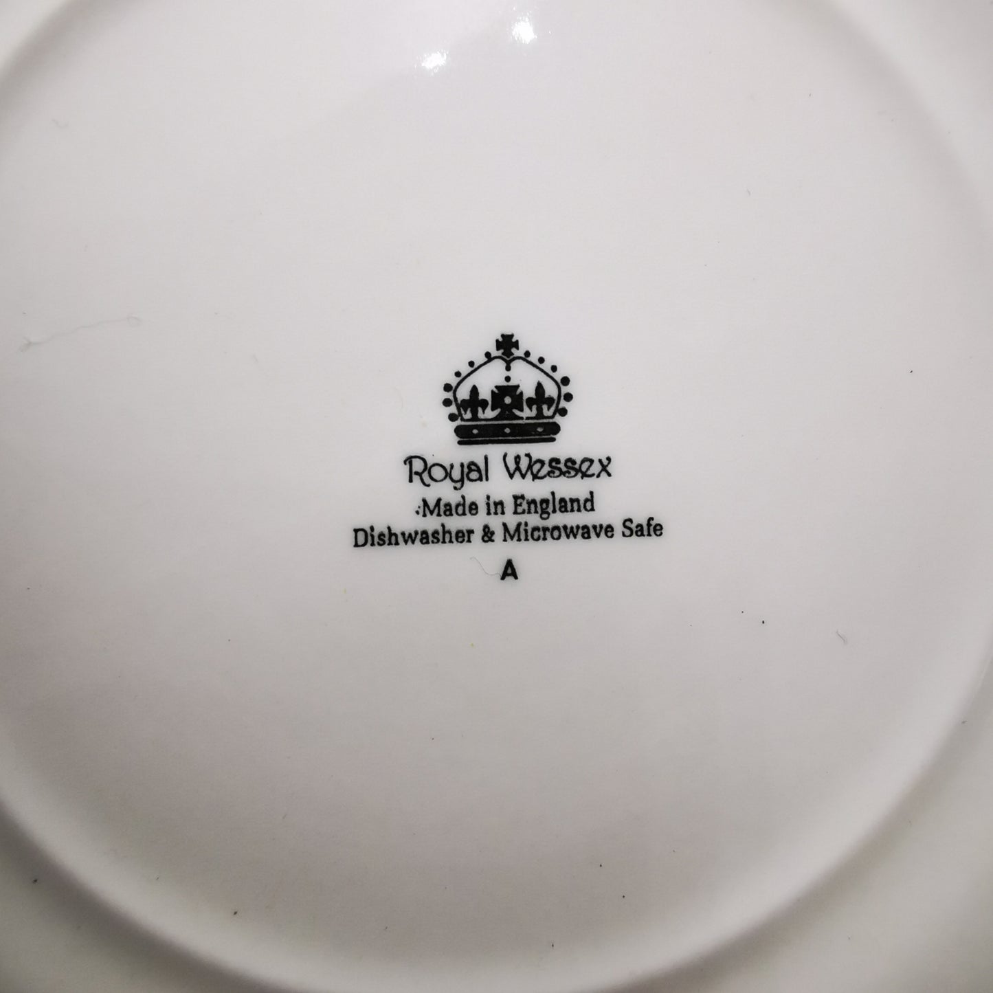 Royal Wessex Ironstone China Blue Willow Dinner Plate