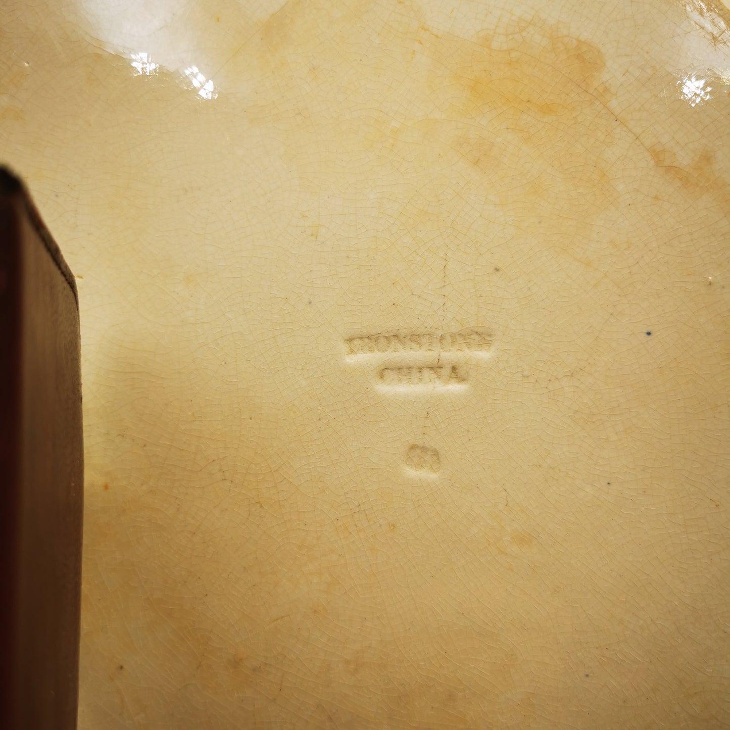 Antique John Meir & Son Ironstone China Rhine Platter 1840-1850