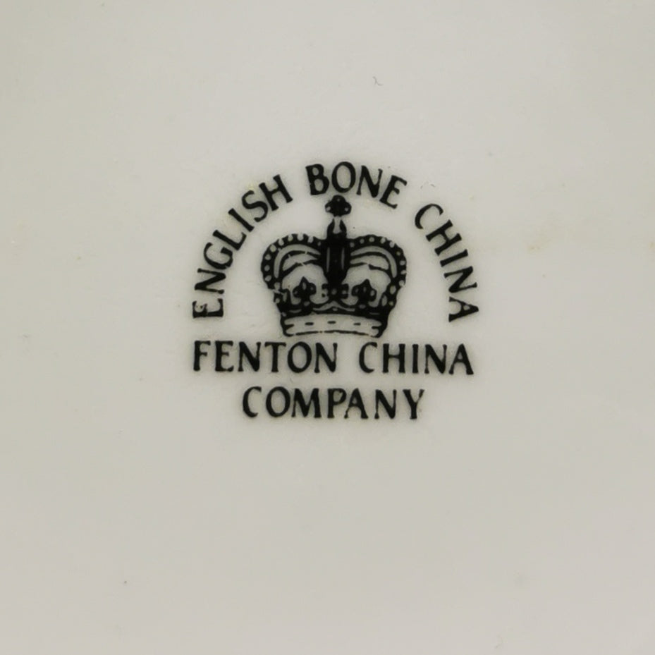 Fenton English Bone China Floral Mug