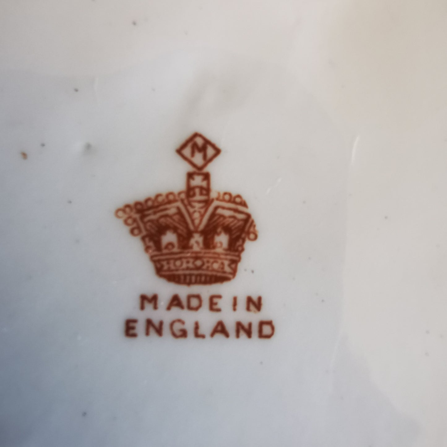 Antique Doric China Blue Green Imari China Cake Plate