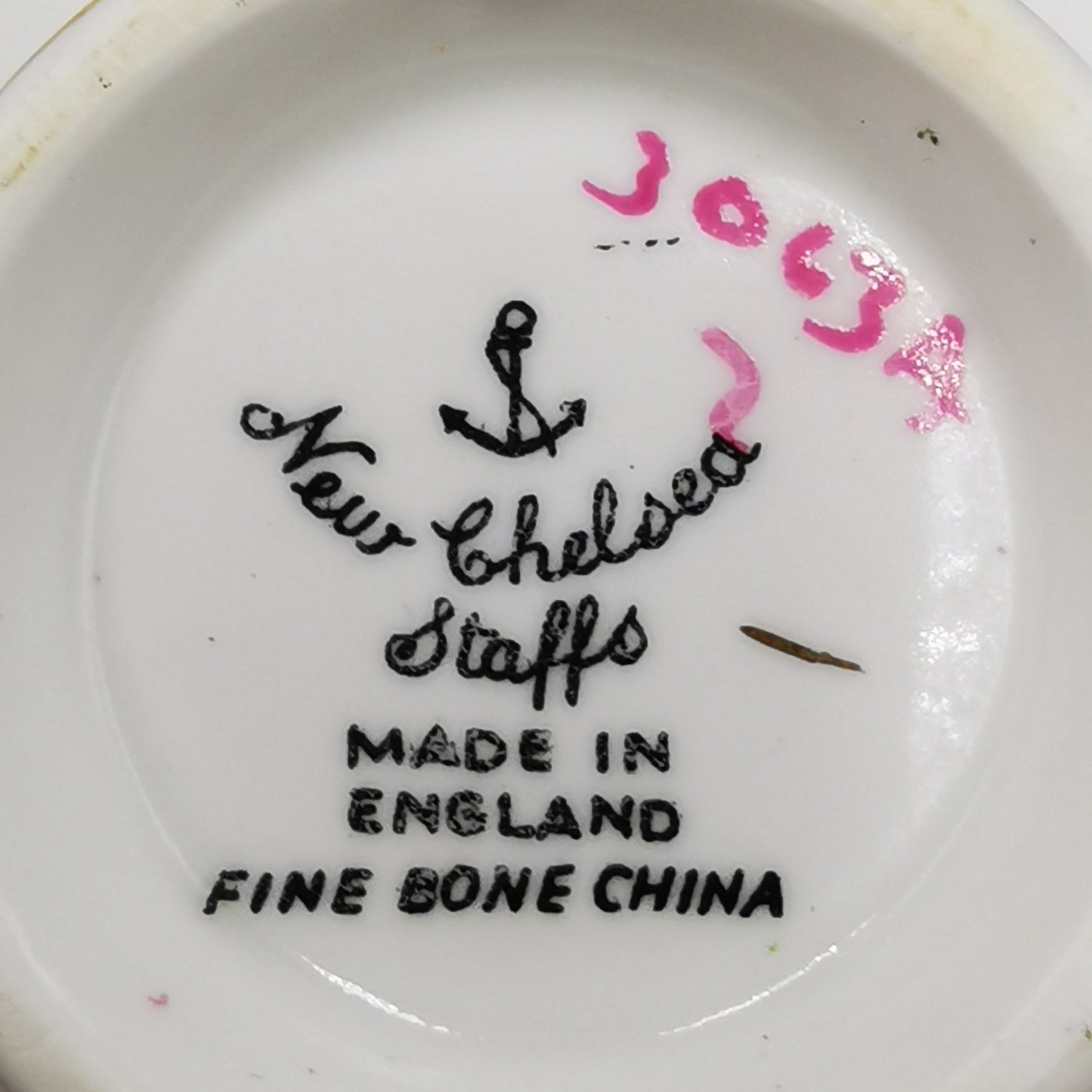 New Chelsea China Pattern 3063 Pink Cherry Blossom Floral Open Bowl Teacup