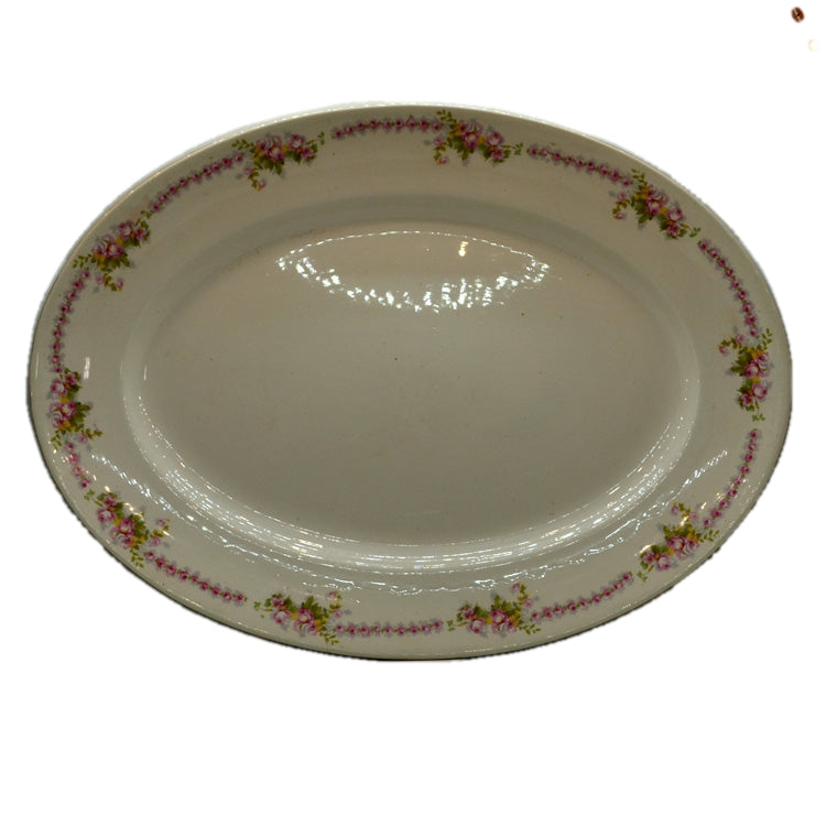 Rose hotsell pattern dinnerware