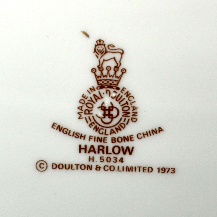 Royal Doulton China Harlow H5034 Oval Serving Bowl